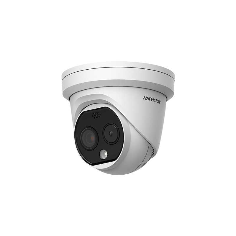 HIKVISION IP Thermal Dual Lens Eco Dome 256x192 7mm IP66